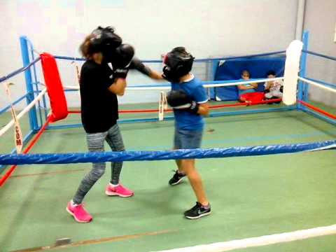 Entraînement boxe !!!