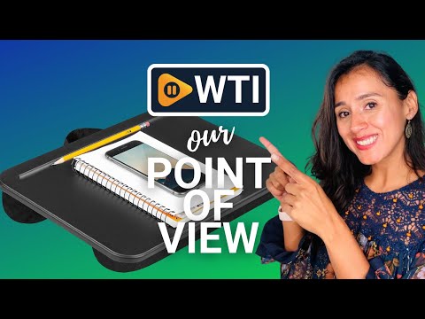 LAPGEAR Compact Lap Desk - Black - Fits up to 13.3 Inch Laptops - Style No. 43108 Black Single Unit - WTI product video review