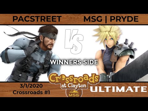 Crossroads #1: Pacstreet (Snake, Pac-Man) vs MSG | Pryde (Cloud) - Winners Round 3