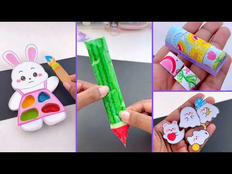 14 DIY Funny Crafts / Easy Craft Ideas / DIY Miniature Crafts Idea / school craft / miniature craft