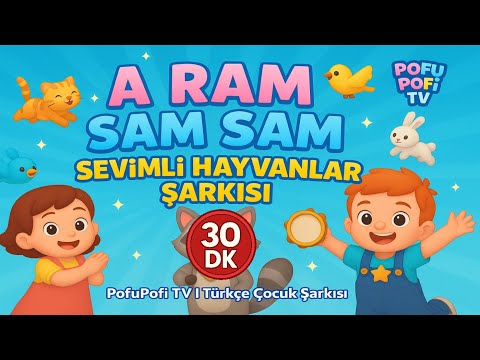 🐰🐮🐶 A Ram Sam Sam – Learn Animal Sounds 🎵 Fun Kids Dance Song | PofuPofi TV