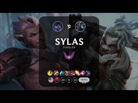 Sylas Jungle vs Ekko - NA Master Patch 13.13