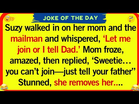 🤣 BEST JOKE OF THE DAY! – The Girl and Her Mom! | Funny Family Jokes