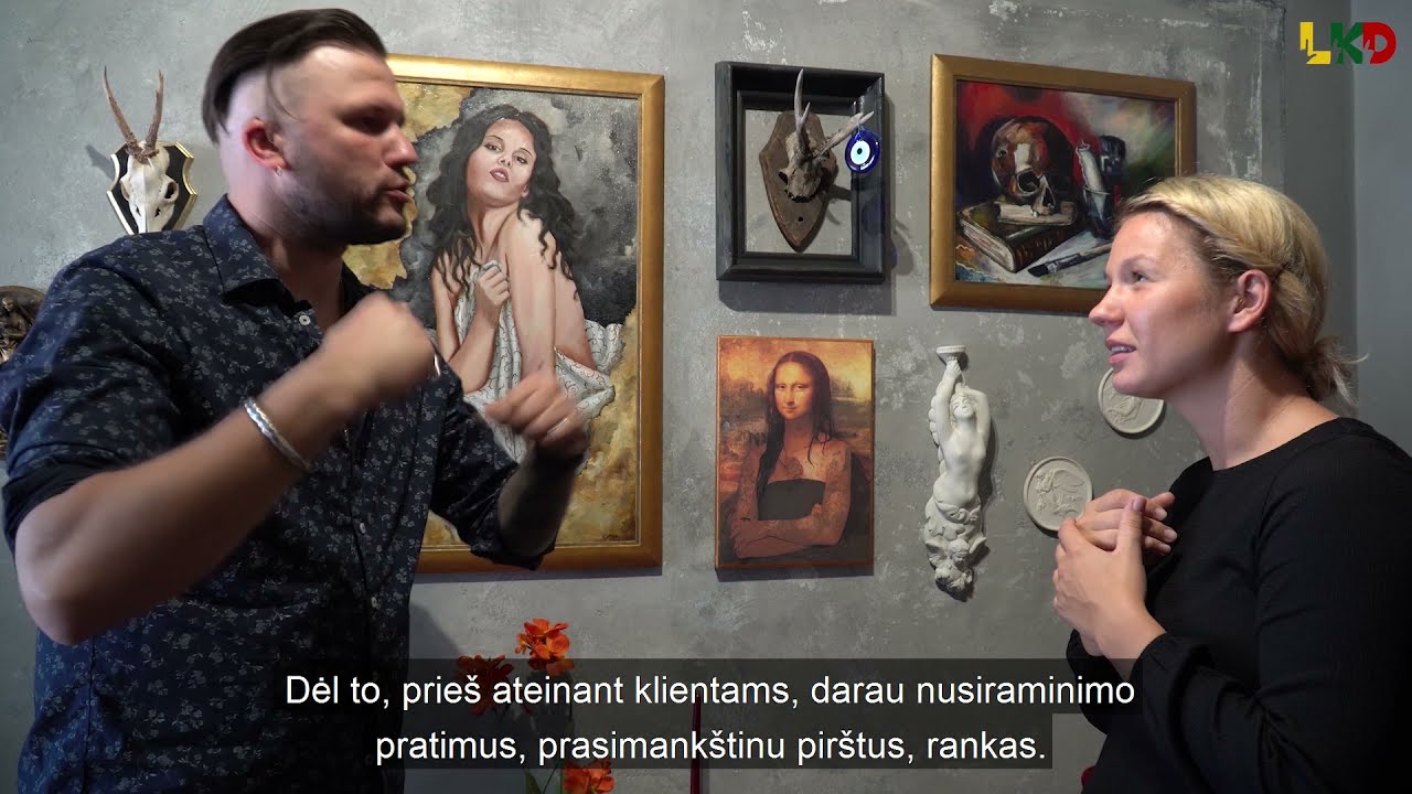Talentas kurti I Tatuiruočių meistras Algirdas Mačiulis