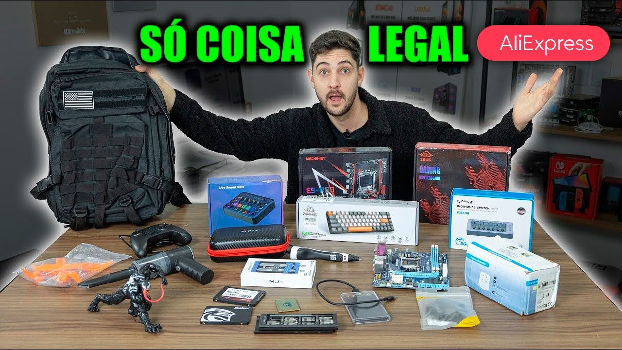 SELEÇÃO DE PRODUTOS LEGAIS, ÚTEIS E BARATOS DO ALIEXPRESS, ÚLTIMA CHANCE SEM TAXA