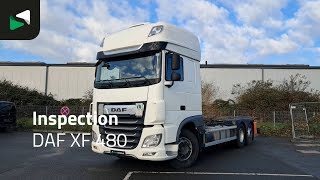 Ciężar&oacute;wka do przewozu kontener&oacute;w DAF XF 480 6X2 BDF SSC Retarder Lift+Steering Axle Automatic Euro 6 | Obrazek 4 - Autoline