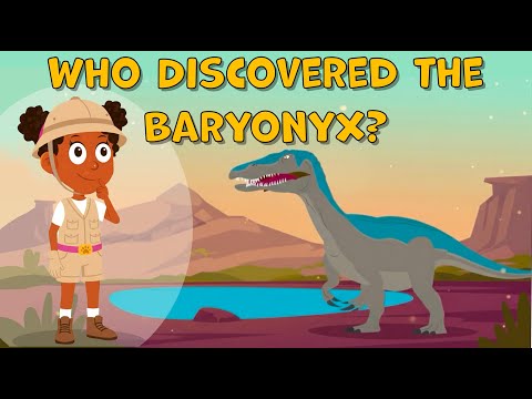 I Wonder Who Discovered the Baryonyx | Baryonyx Facts for Kids | Fun Facts about Baryonyx | Dinosaur
