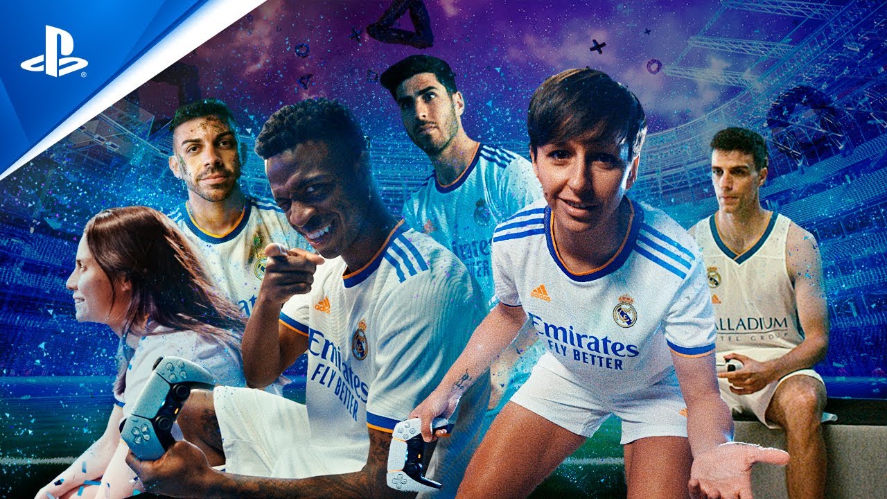 El Real Madrid se sumerge en el universo DualSense en el último spot de PlayStation