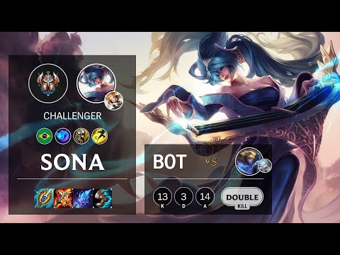 Sona Bot vs Ezreal - BR Challenger Patch 10.16
