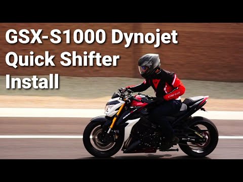 GSX-S1000 - Dynojet Quickshifter Install & Street testing