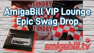 AmigaBill VIP Lounge Swag Drop Unboxing Amiga Mail Call 