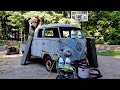 Cleaning the Nasty Forgotten Vw Bus - Garage Find 1962 Vw Double Cab - What's inside ?