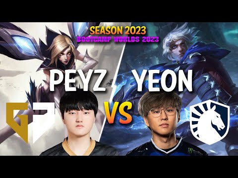 GEN Peyz vs TL Yeon - Peyz KAI'SA vs Yeon EZREAL ADC - Patch 13.18 KR Ranked