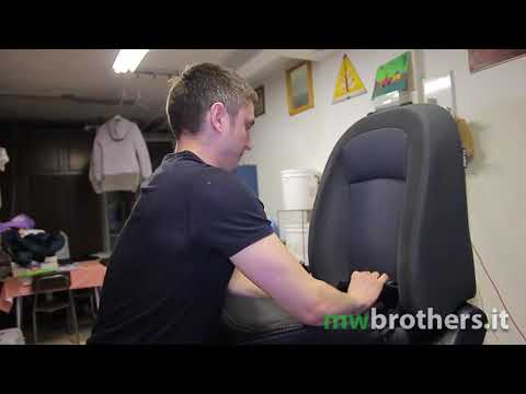 Insatallation seat covers for Nissan Qashqai XE leather style by MWBrothers