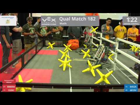 2017 VRC Math Q182 - 88809A 1320C vs 8452A 6815V - 20 to 33