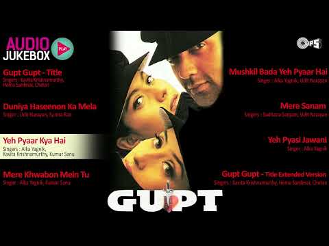 Gupt Jukebox | Gupt All Songs | Bobby Deol, Kajol, Manisha, Viju Shah | 90's Hits