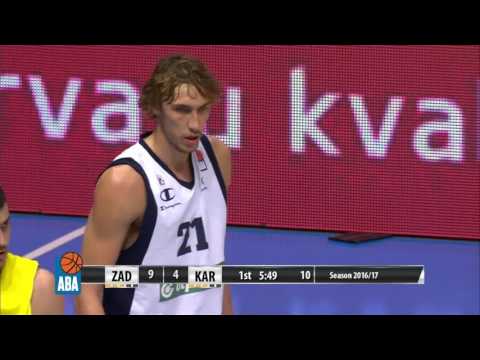 ABA Liga 2016/17, Round 12 match: Zadar  - Karpoš Sokoli (2.12.2016)