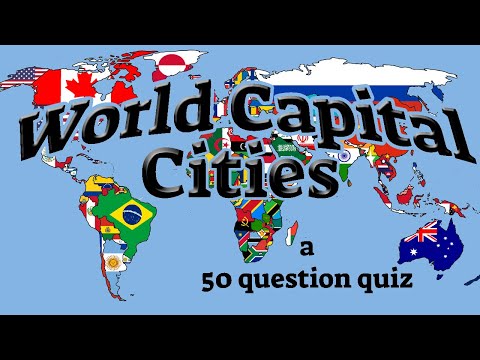 WORLD CAPITALS - 50 trivia questions about Capital Cities! - Capital City  {ROAD TRIpVIA- ep:593}