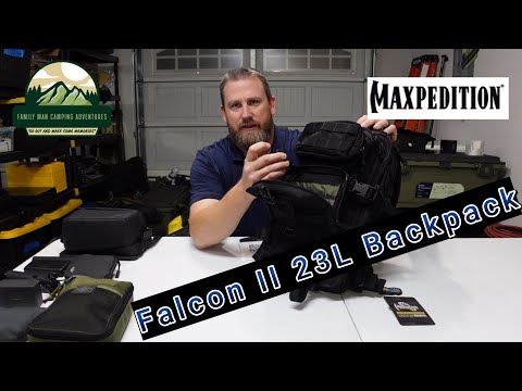 The Maxpedition Falcon II 23-Liter Backpack - Pack Out and Review!