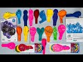 Unboxing New Print Balloons Blowing Up Popping Fun