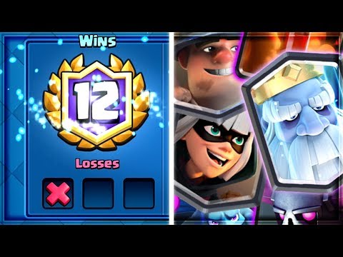 Clash Royale - EASY 12 WIN DECK! Super Control