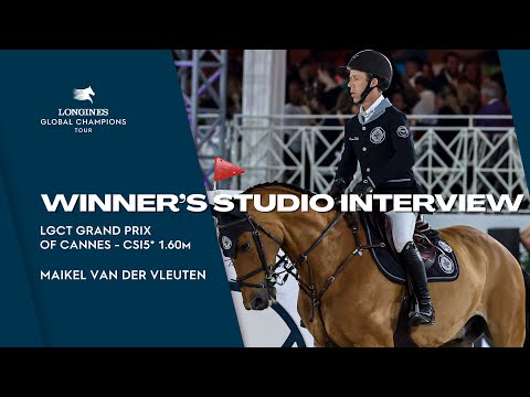 Maikel van der Vleuten Post-Victory Interview | LGCT Grand Prix of Cannes 2023