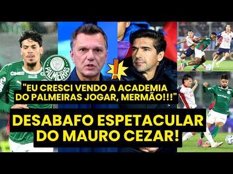 MAURO CEZAR DESABAFA! “MERMÃO, o PALMEIRAS ERA A ACADEMIA! EU VIA E ADMIRAVA! E o TIME DE HOJE é…”