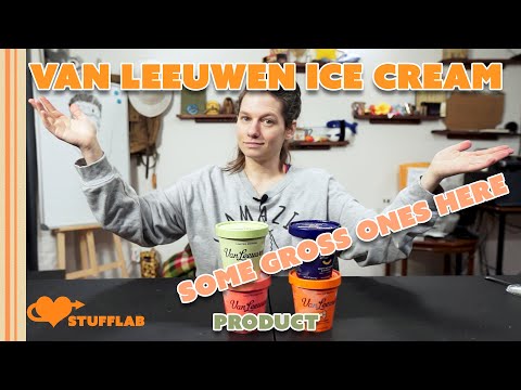 4 Weird Flavors of Van Leeuwen Ice Cream | Product Taste and Rank | Stuff Lab