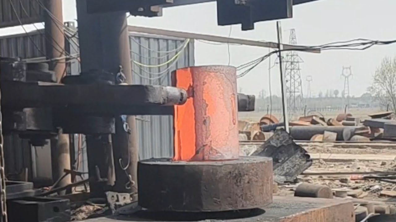 Forge a giant rectangular piece of iron!  Modern Forming Technology, Hot forging process