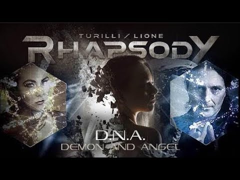 Turilli / Lione RHAPSODY - D.N.A. [Demon and Angel] Featuring ELIZE RYD (OFFICIAL LYRIC VIDEO)