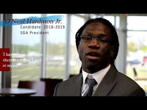 ONeal Hardmon Jr  Candidate   SGA President 2018 2019