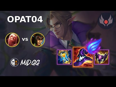 MID.GG: [ Opat04 ] Vladimir MID vs Cassiopeia | EUW GRANDMASTER | LOL Season 2024
