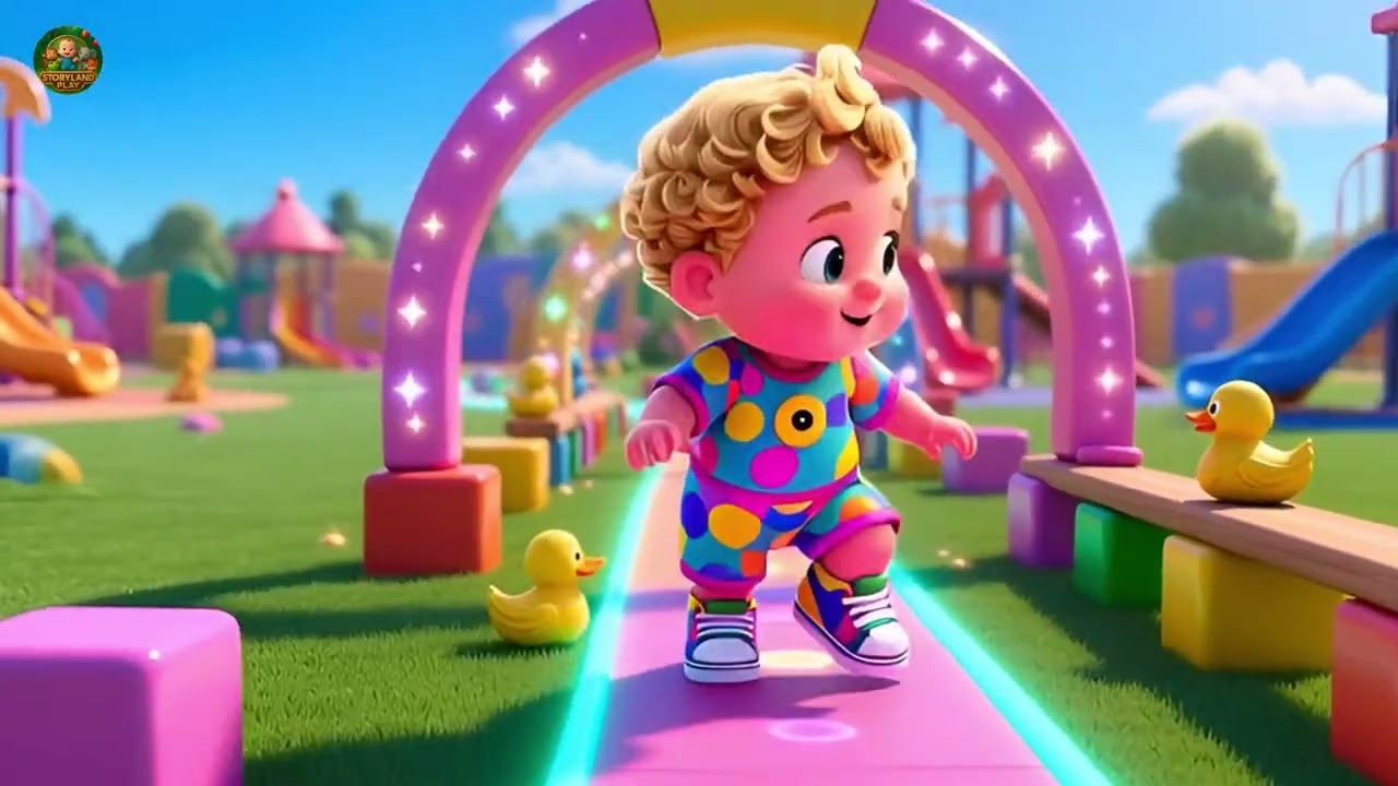 Playground Learn Day 🛝 | Fun Playtime Song for Kids | Toddler Learning & Play Rhyme