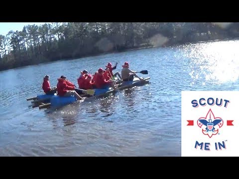 Scout Me In Promotional Video: Large Patrol Raft