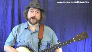 Clawhammer Banjo Lessons - SALTY DOG BLUES - taught by Ryan Spearman