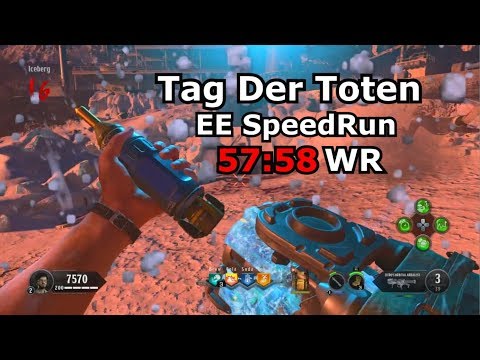 Tag Der Toten Easter Egg Speedrun World Record 57:58 PS4