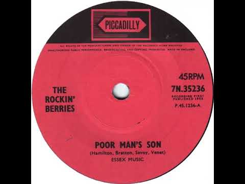 UK New Entry 1965 (117) The Rockin' Berries - Poor Man's Son