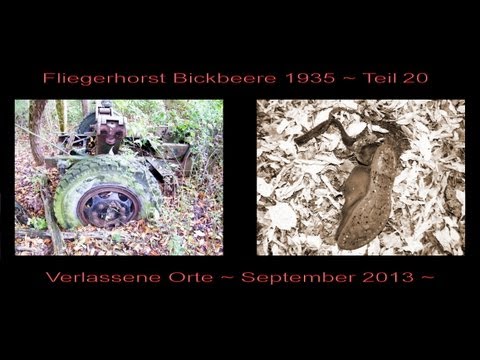 WW2 Fliegerhorst Bickbeere - 357 ОШАП/485 ОБВП - Brandis - Teil 20 ~ Lost Places 37 ~ 01.09.2013