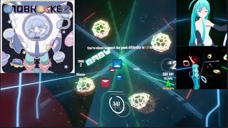 【Beat Saber】O108ROCKET Wotoha & Neko Hacker  Noodle Wall Map