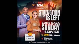 Download lagu JCM COME BACK SUNDAY || THEME: STRENGTHEN WHAT IS LEFT || MAIN SERVICE mp3 Download lagu JCM COME BACK SUNDAY || THEME: STRENGTHEN WHAT IS LEFT || MAIN SERVICE mp3