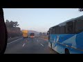 Overtaking Shivneri By VRL On Pune Mumbai Highway Near Lonavala
