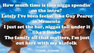Drake - Tuscan Leather | Nothing was the Same (Lyrics)
