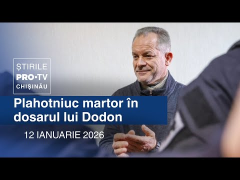 PRO TV News (17:00) | PLAHOTNIUC WITNESS IN DODON'S CASE | Moldova