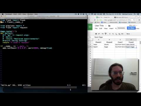 Reading Querystring Values From Python and Flask