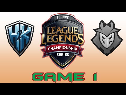 [EU LCS Summer 2017 W7D1] G2 vs H2K Game 2 Highlights | H2K Gaming vs G2 Esports