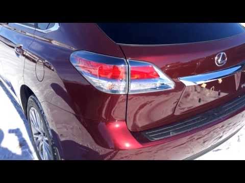 2014 Lexus RX 350 AWD in Red Technology Package Review