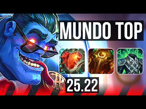 DR. MUNDO vs IRELIA (TOP) | 8/0/14, Legendary, 46k DMG | EUW Diamond | 25.22