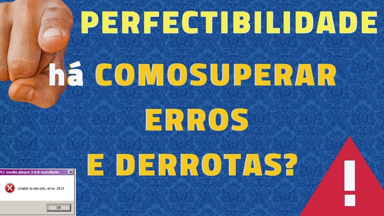 PERFECTIBILIDADE: ERREI e AGORA?