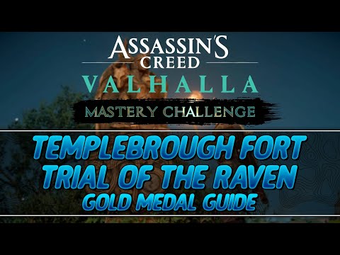 Assassin's Creed Valhalla Mastery Challenge | Templebrough Fort Trial of the Raven Gold Medal