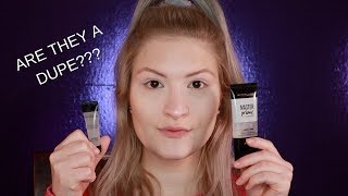 Maybelline Master Prime vs. Smashbox Photo Finish Primer | ARE THEY A DUPE?!